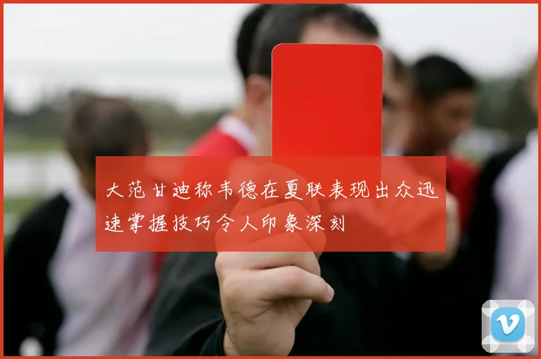 大范甘迪称韦德在夏联表现出众迅速掌握技巧令人印象深刻