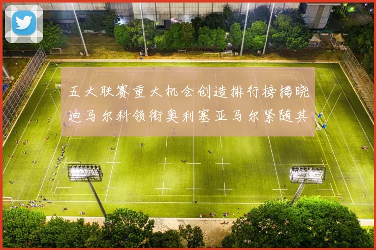 五大联赛重大机会创造排行榜揭晓迪马尔科领衔奥利塞亚马尔紧随其后